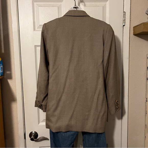 Vintage Gallant Wool Loose Button Blazer Jacket Sz 8 - Picture 4 of 5